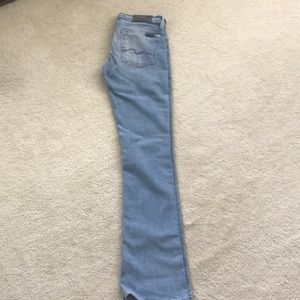 7 for All Mankind jeans. 27